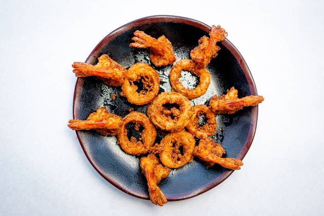 Mixed Fried Calamari and Shrimp