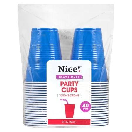 Complete Home Heavy Duty Party Cups (40 ct)