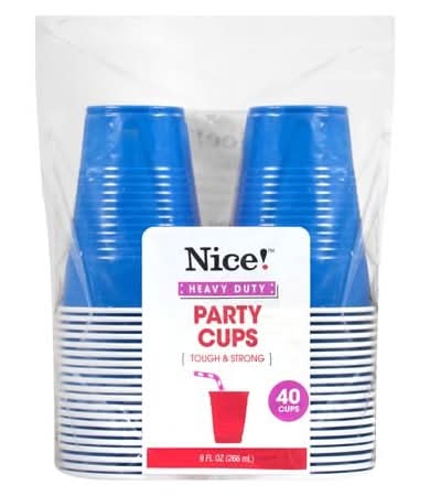 Complete Home Heavy Duty Party Cups 9 oz (40 ct)