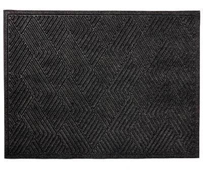 Onyx Vanguard Textured Doormat (gray)