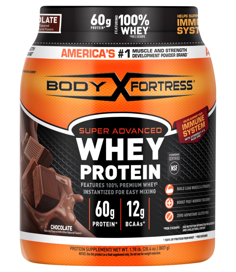 Body Fortress Super Advanced Whey Protein, Chocolate (1.78 oz)