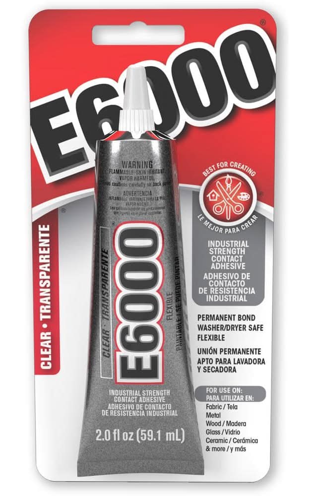 E6000 2 Oz. Clear Adhesive