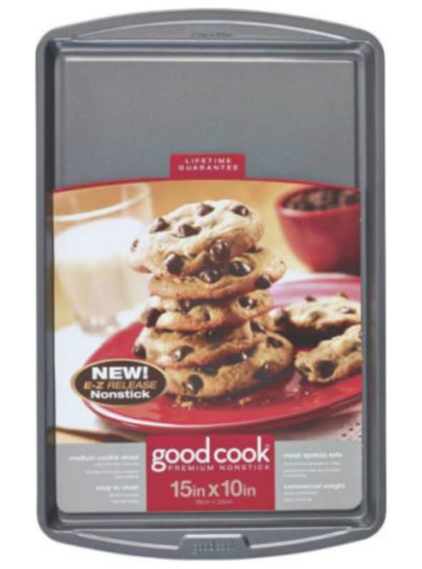 Good Cook 10 In. W X 15 In. L Cookie Sheet Gray 1 Pk