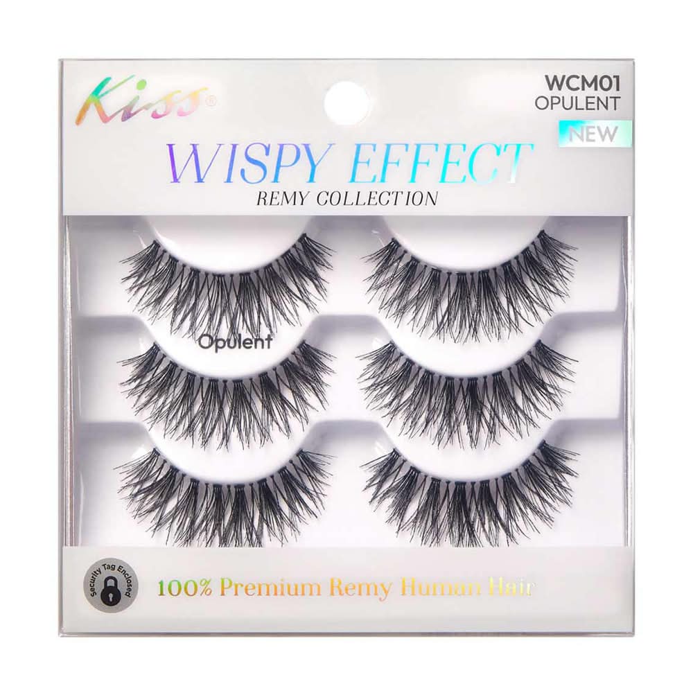 KISS Wispy Effect Remy Collection Eyelashes Extensions (3 ct)