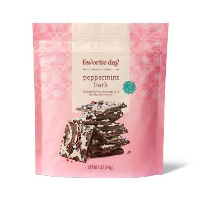 Favorite Day Christmas Chocolate Bark, Peppermint (5 oz)