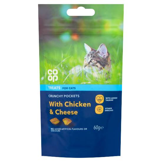 Co-Op Crunchy Pockets With Chicken & Cheese 60g