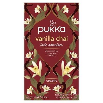 Pukka Organic Vanilla Chai Herbal Tea Sachets (40g)