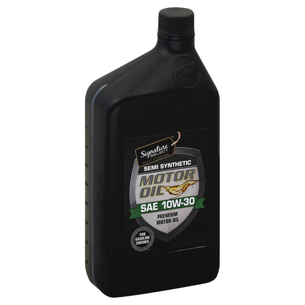 Signature Select Motor Oil Sae 10w-30