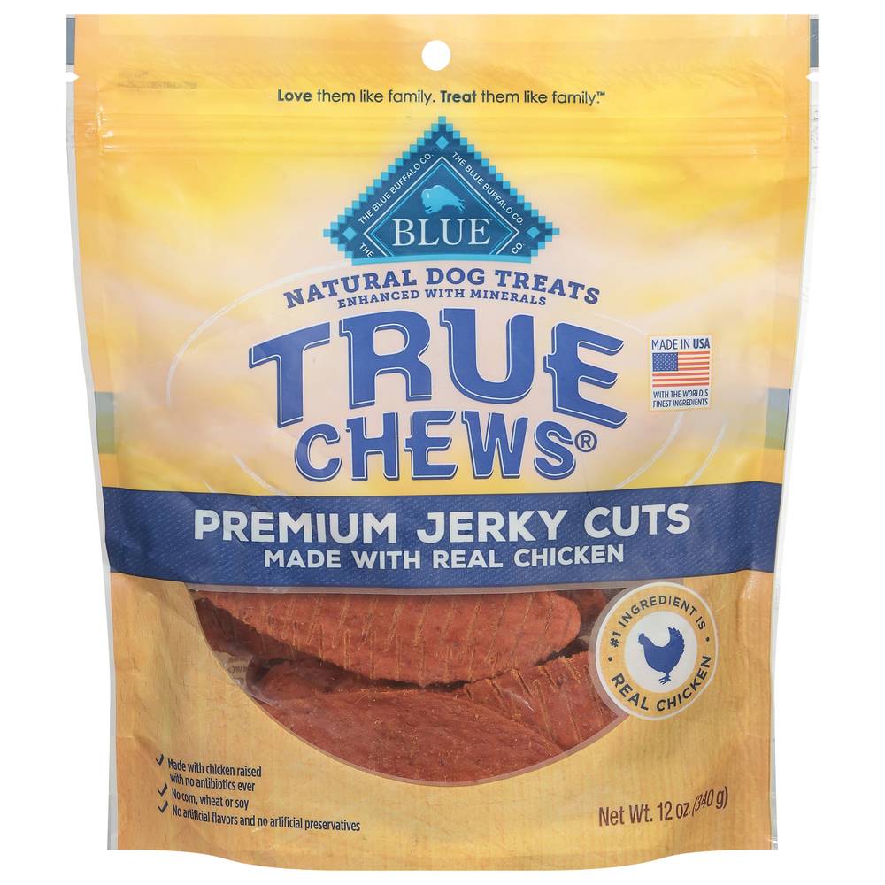 Blue Buffalo True Chews Premium Jerky Cuts Natural Dog Treats (12 oz)