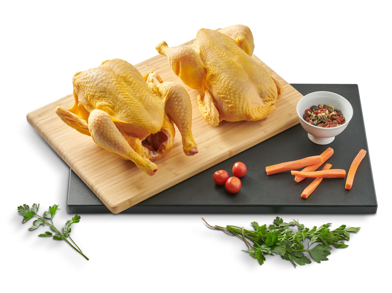 Pollo Entero Amarillo Para Asar Selección De Dia Bandeja 2 Kg