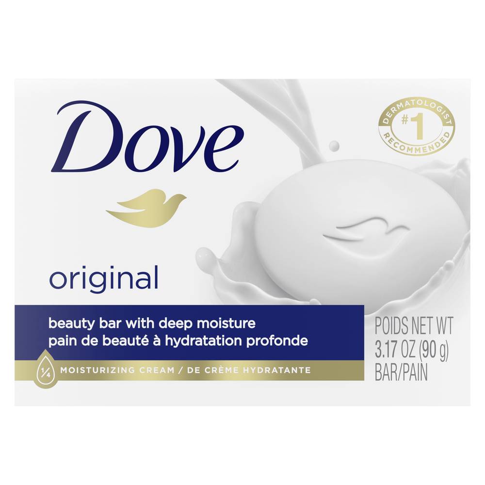 Dove White Moisturizing Cream Beauty Bar