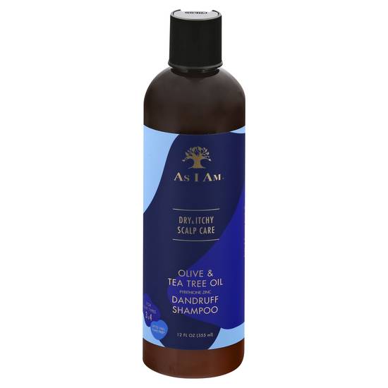 As I Am Scalp Care Olive & Tea Tree Oil Shampoo (12 fl oz)