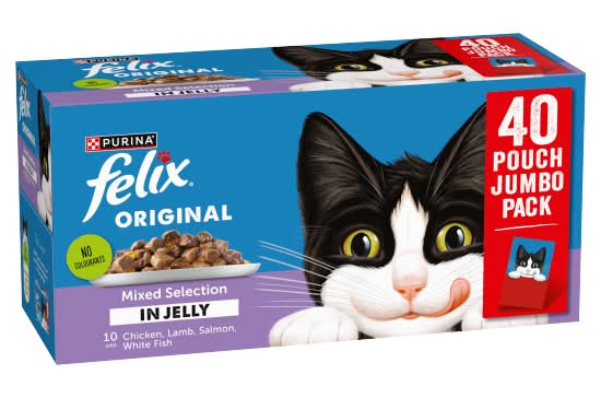 Felix Original Wet Adult Cat Food (40 pack)