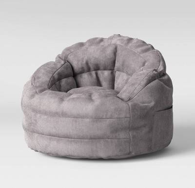 Pillowfort Kids Bean Bag Chair, Gray