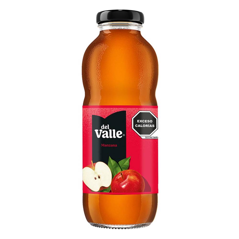 Del Valle · Néctar clarificado de manzana (413 ml)