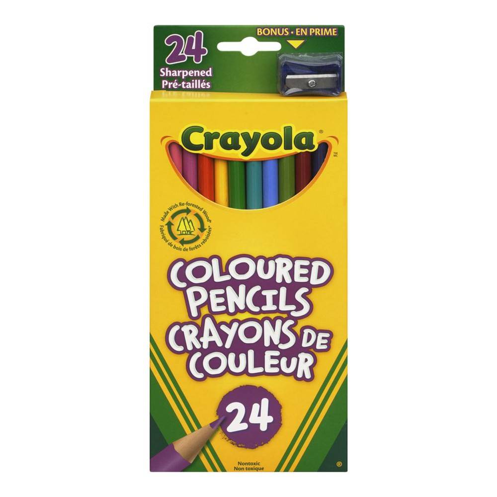 Crayola Coloured Pencils (24 ea)