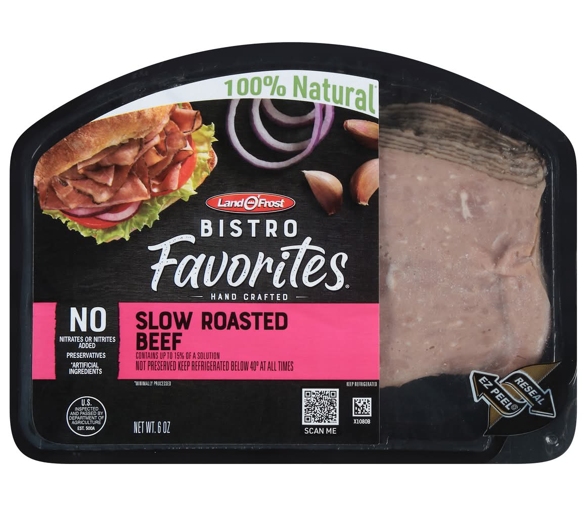 Land O' Frost Bistro Favorites Slow Roasted Beef (6 oz)