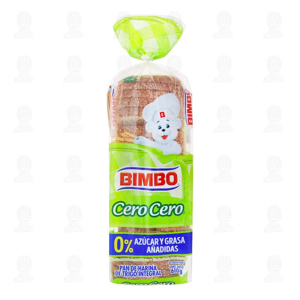 Bimbo · Pan cero cero (610 g)