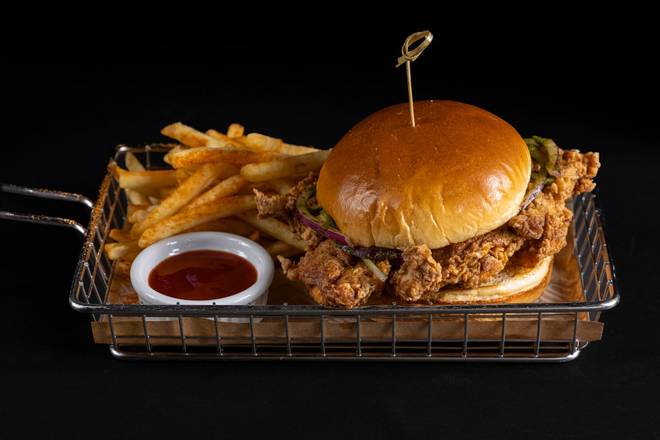 Tandoori Fried Chicken Sandwich