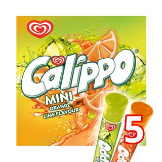 Calippo Mini Orange and Lime 5 x 400ml