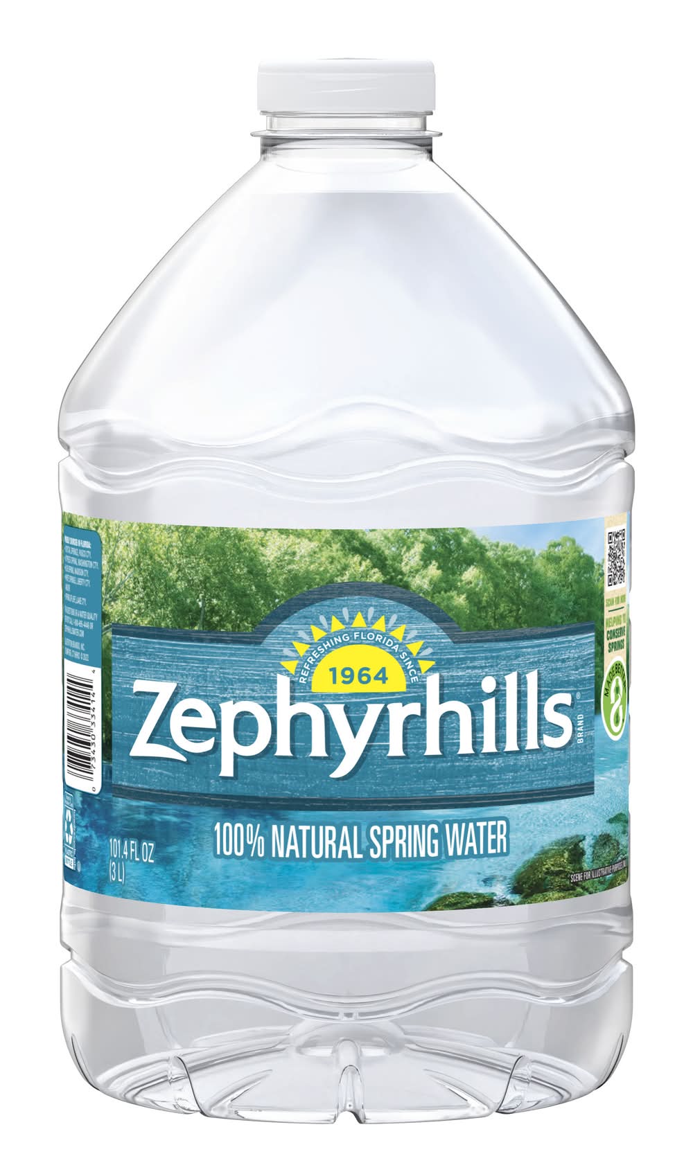 Zephyrhills 100% Natural Spring Water (101.4 fl oz)