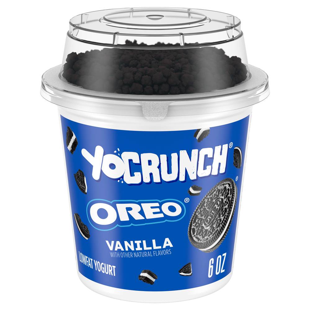 Yocrunch Lowfat Oreo Yogurt