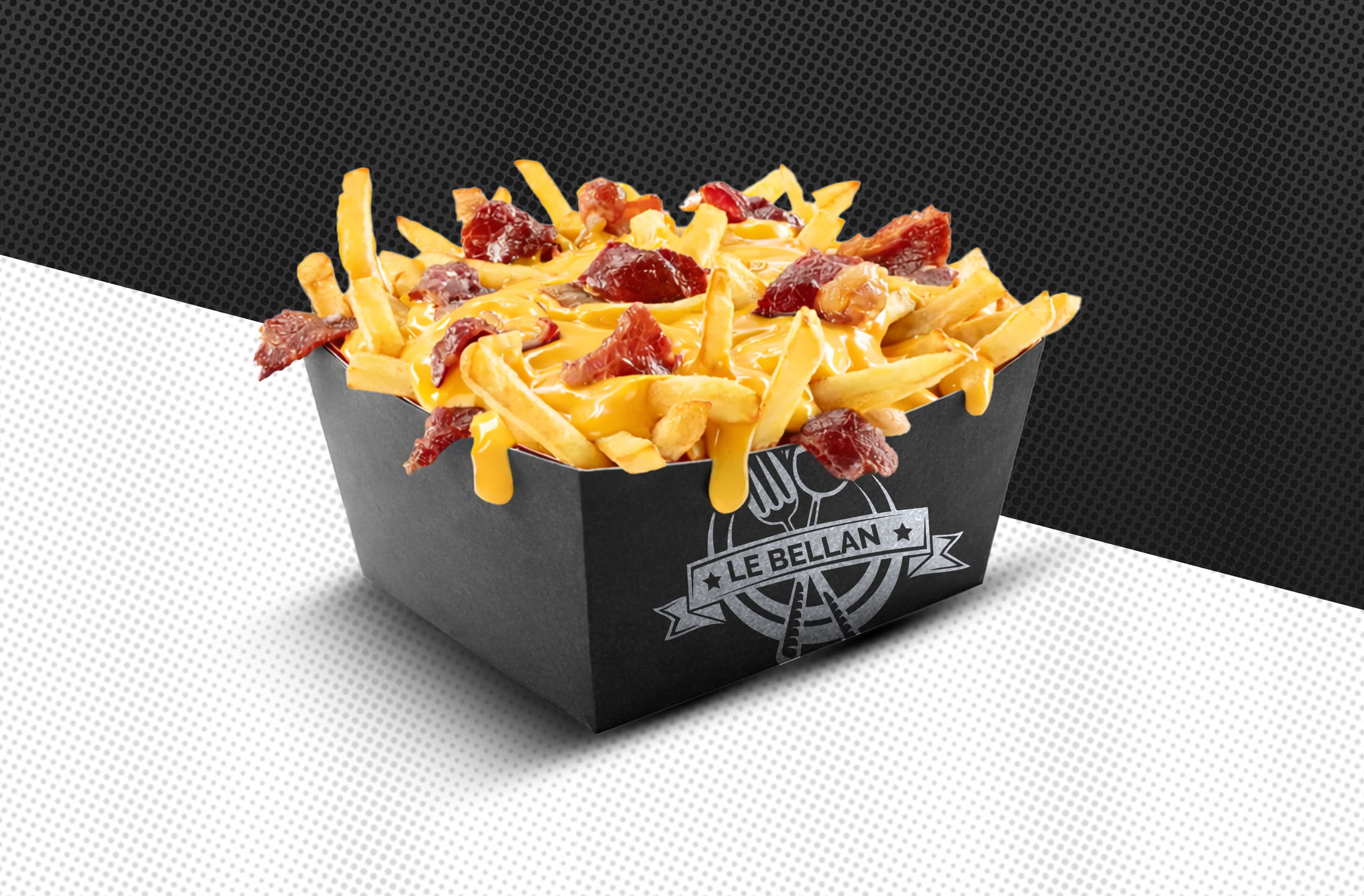 FRITES CHEDDAR BACON
