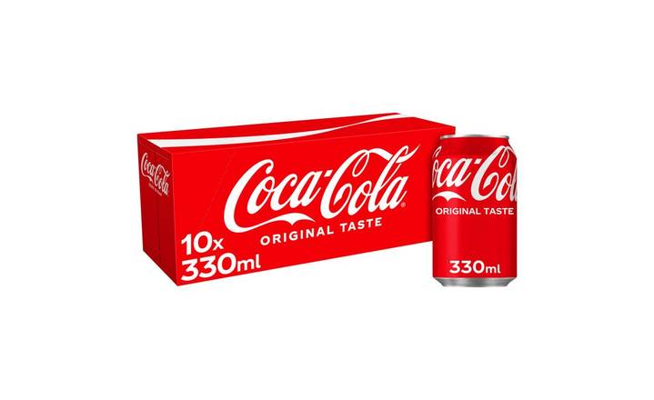 Coca-Cola 10 x 330ml Cans (371298)