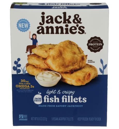 Jack & Annies Vegan Jackfruit Fish Fillets