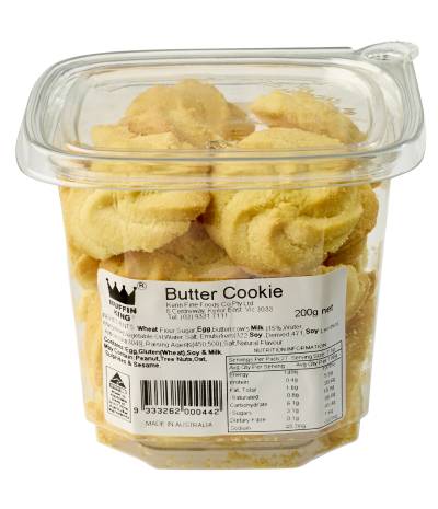 Muffin King Butter Cookies (200g)
