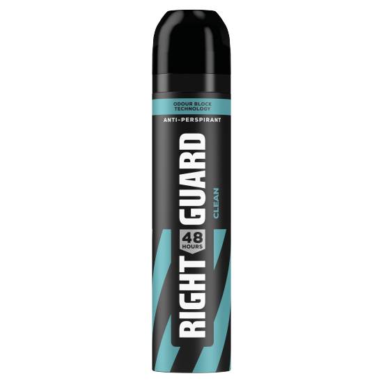 Right Guard Deodorant Men Clean 48h High Performance Anti-Perspirant Spray