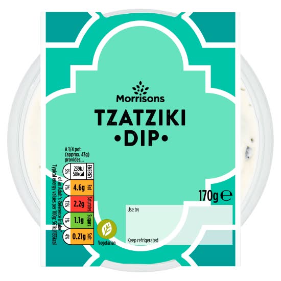 Morrisons Tzatziki Dip (170g)
