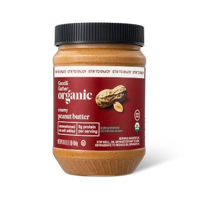 Good & Gather Organic Creamy Peanut Butter (16 oz)