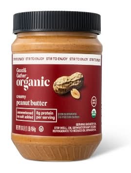 Good & Gather Organic Creamy Peanut Butter (16 oz)