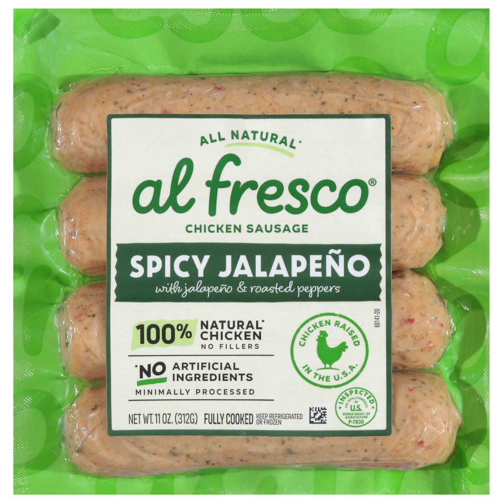 Al Fresco Spicy Jalapeno Chicken Sausage (11 oz)