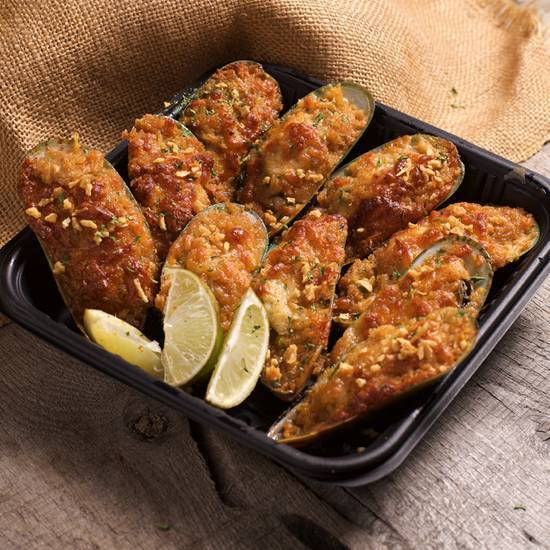 Baked Mussel (10 pcs)