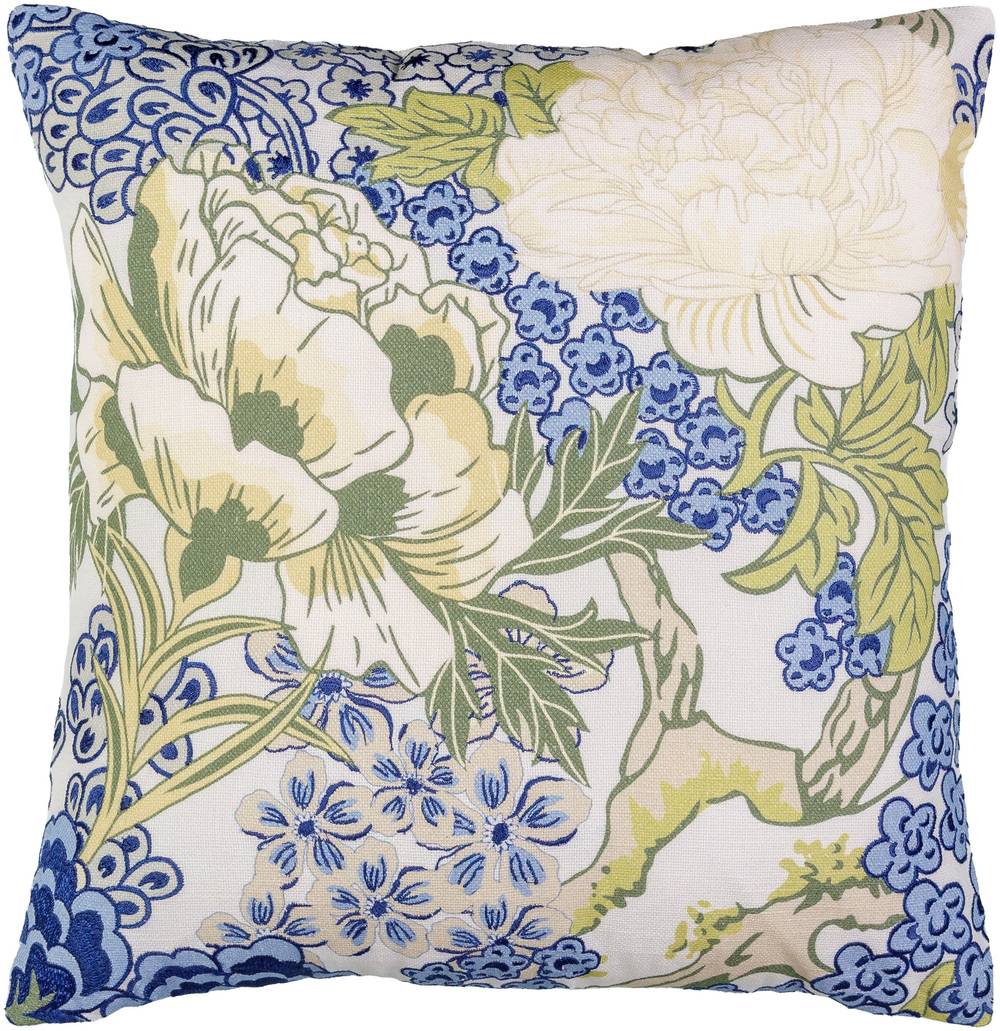 allen + roth 18-in x 18-in Blue Indoor Decorative Pillow | 668200