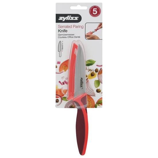 Zyliss Serrated Paring Knife (1 knife)