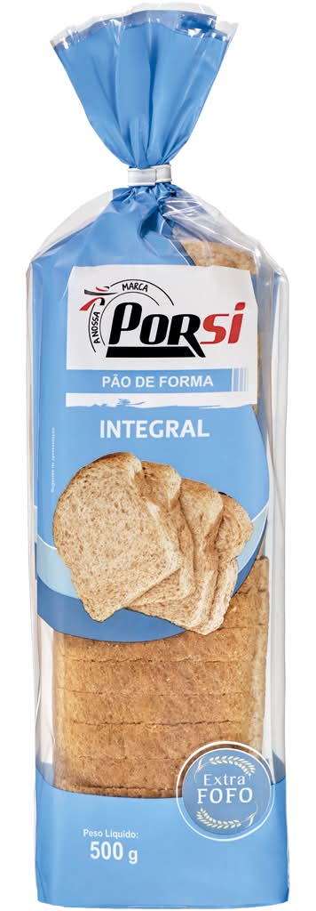 PorSi - Pão de Forma Integral com Côdea, 500g