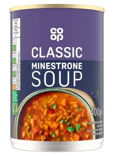 Co Op Minestrone Soup 400G