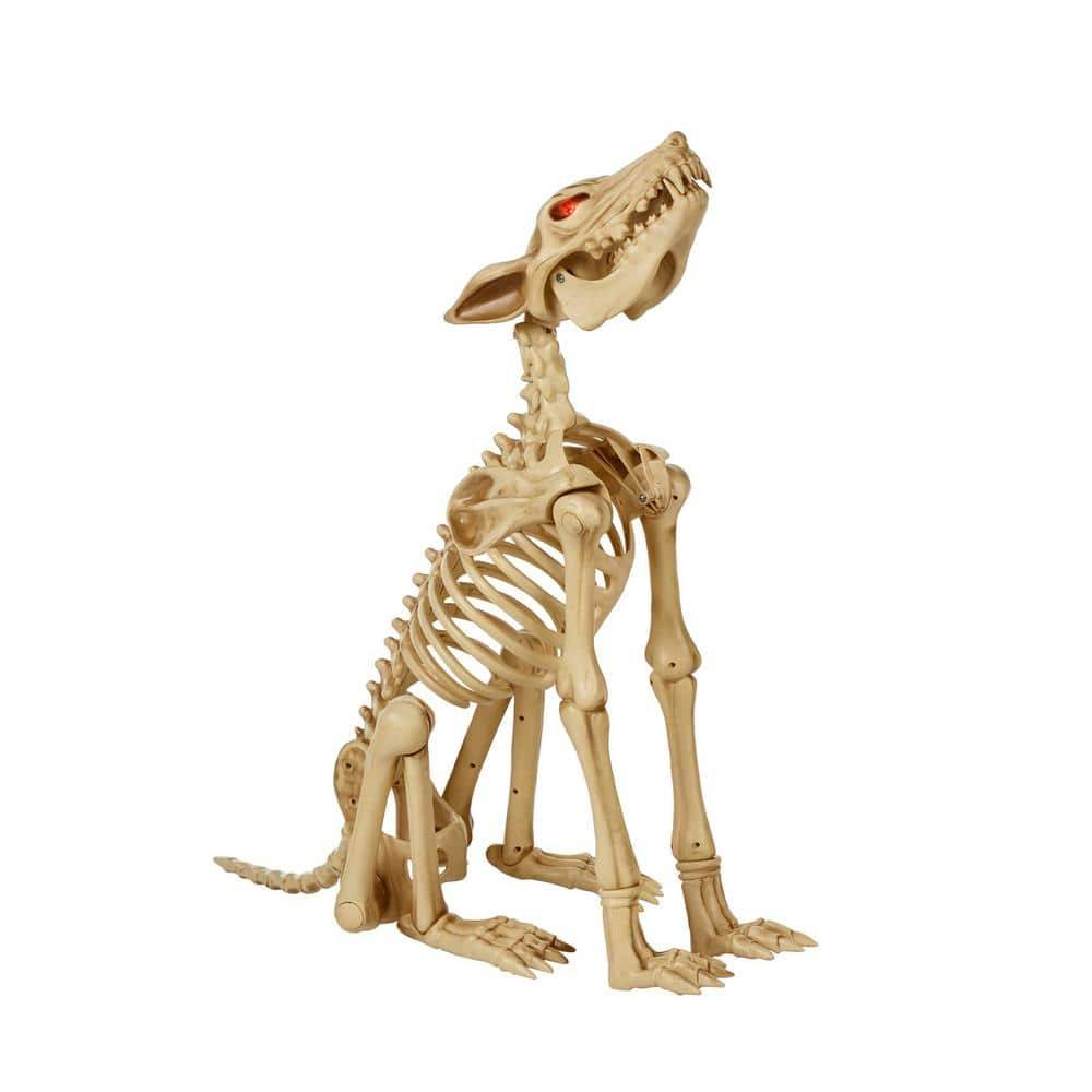 Home Accents Holiday 2.5 Ft. Animated Led Skeleton Wolf