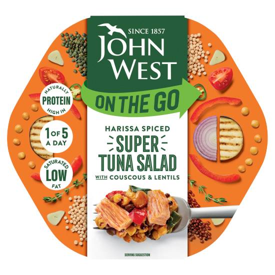 John West on the Go Harissa Spiced Super Tuna Salad