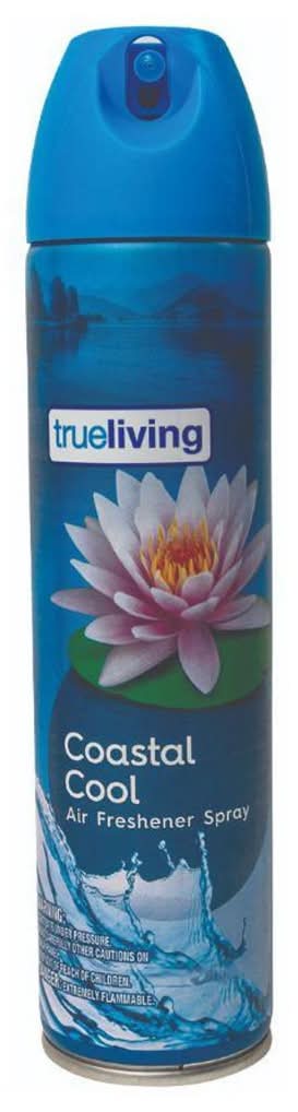 Trueliving Air Freshener Spray Coastal Cool Scented 8 Oz