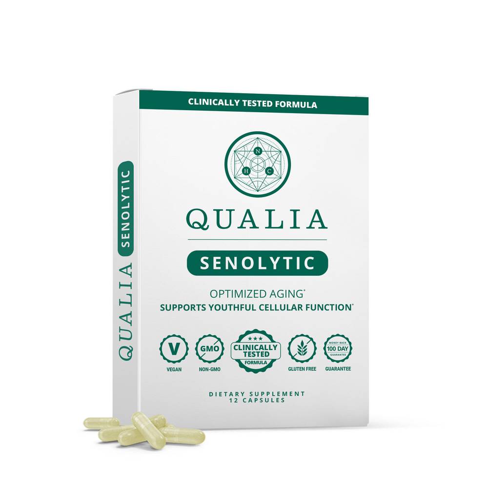 Neurohacker Collective Qualia Senolytic Supplement Capsules (12 ct)