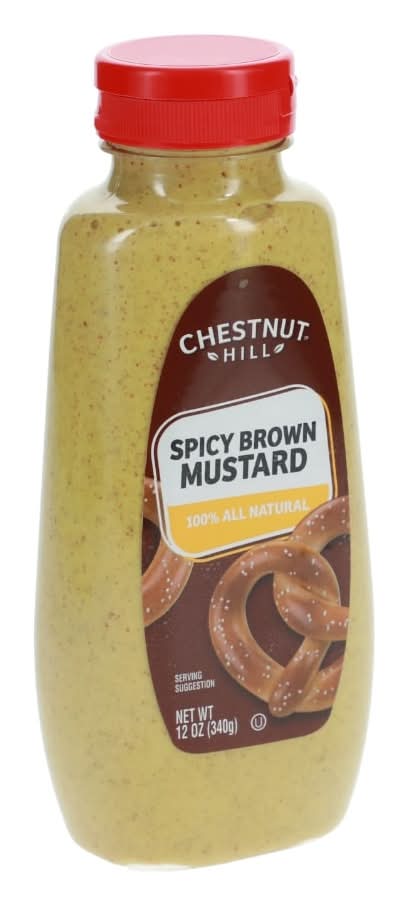 Chestnut Hill 100% All Natural Spicy Brown Mustard Sauce (12 oz)