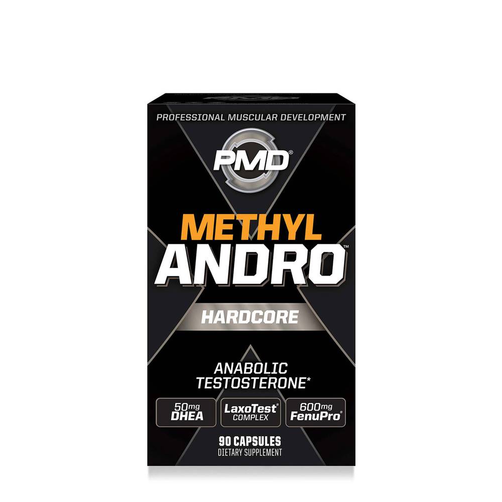 Pmd Methyl Andro Hardcore Capsules (90 ct)