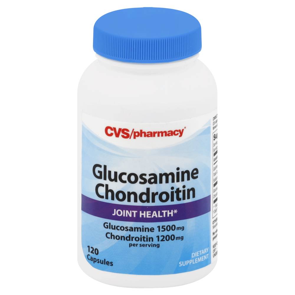 Cvs Pharmacy Glucosamine Chondroitin Capsules (120 ct)