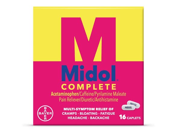 Midol Complete Multi-Symptom Relief 16pk