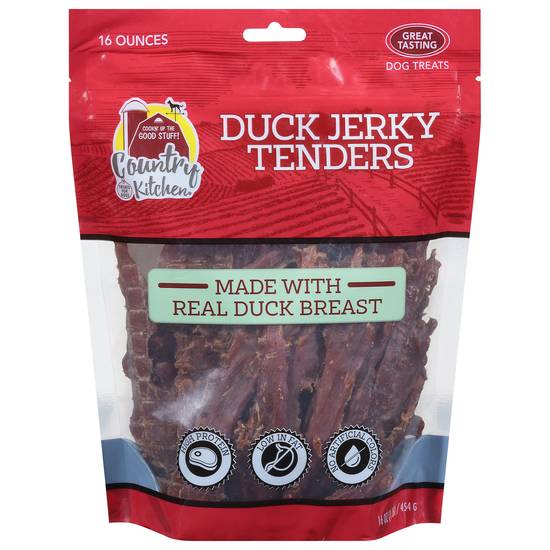 Country Kitchen Duck Jerky Tenders Dog Made With Real Duck Breast