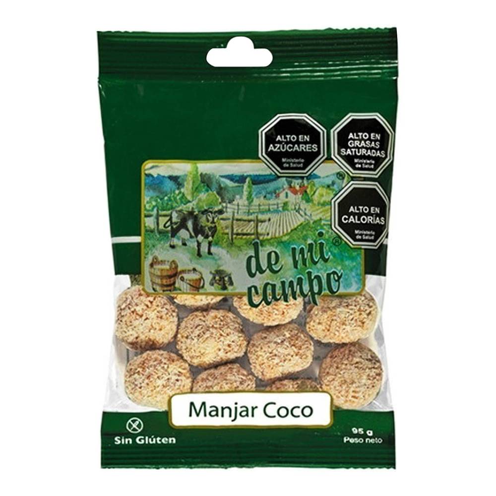 De mi Campo · Bolitas de manjar con coco rallado (95 g)